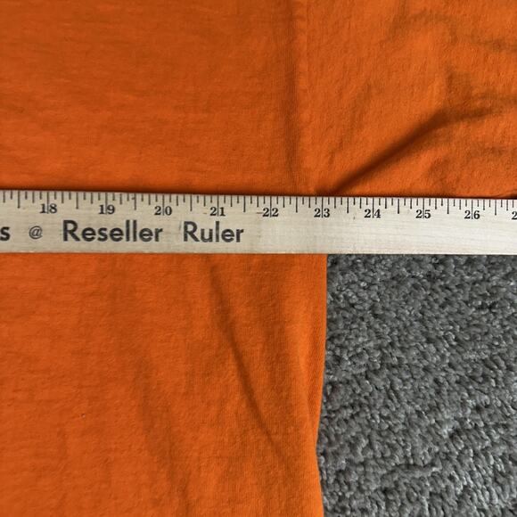 VINTAGE Atlas Sportswear Shirt Mens XL Orange Halloween Teddy Bear Graphic - Picture 11 of 12